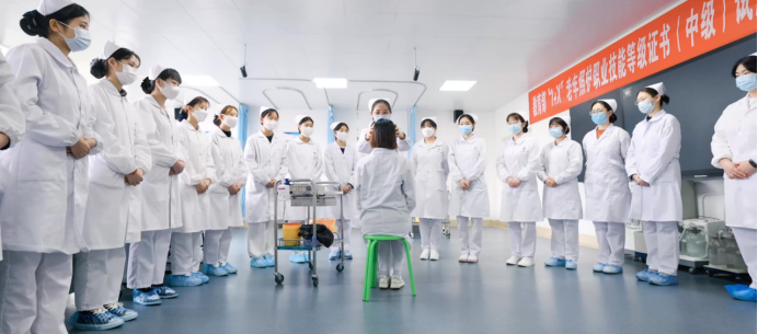 护理系-护理学专业校内实验课精彩瞬间 第 5 张