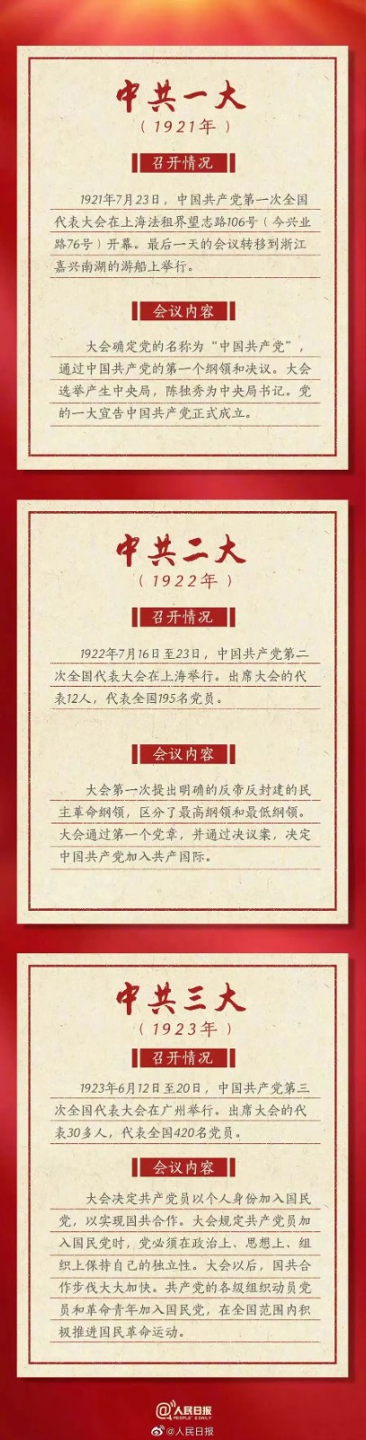 【转载】喜迎党的二十大 | 一起了解历次党代会“极简史” 第 3 张